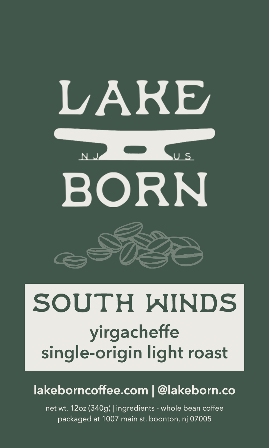 South Winds Single-Origin Light Roast Coffee Beans